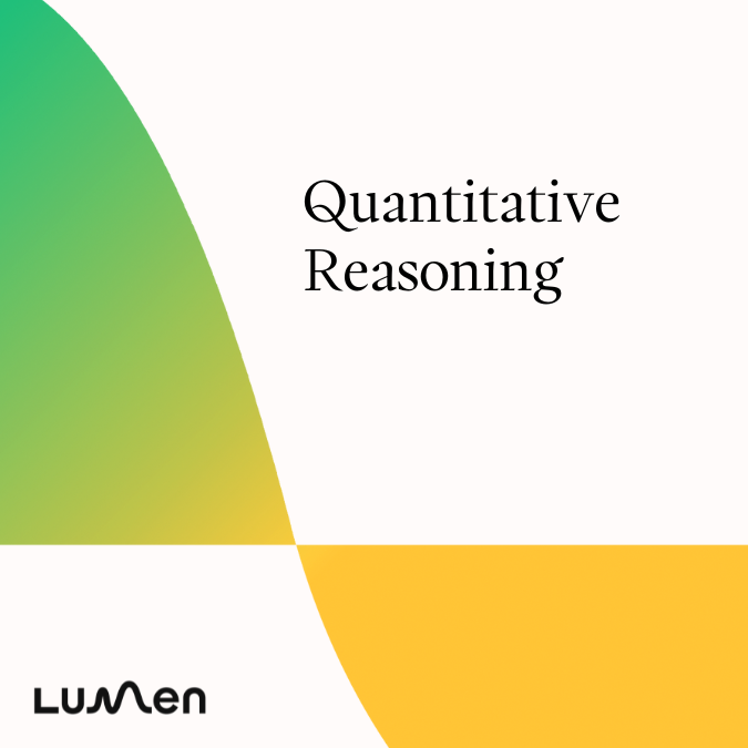 Cover for *Quantitative Reasoning Course